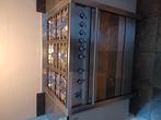 Smeg 6 pits RVS gasfornuis met grote oven, Ophalen of Verzenden, Gebruikt