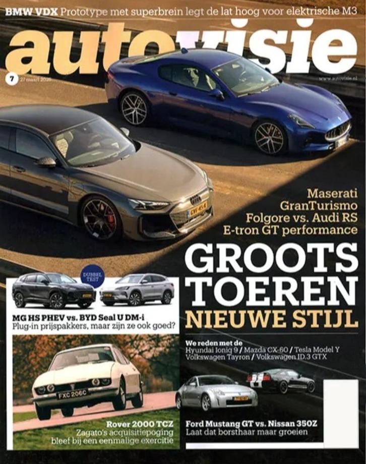 Autovisie 7 2025 : Nissan 350Z - Ford Mustang GT - Rover TCZ, Boeken, Auto's | Folders en Tijdschriften, Gelezen, Algemeen, Ophalen of Verzenden