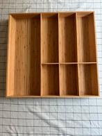 Bamboe bestekbak 50x52 IKEA, Ophalen of Verzenden, Zo goed als nieuw, Hout
