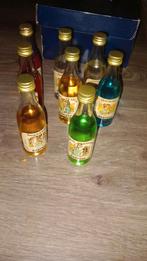 19 Flesjes Miniatuur Bestnat Distilleerderij Delft Erotiek, Ophalen of Verzenden, Gebruikt, Gebruiksvoorwerp