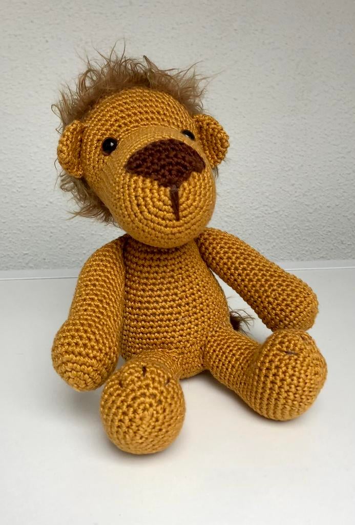 Gehaakte Leeuw, Ophalen of Verzenden, Nieuw, Haken, Overige typen