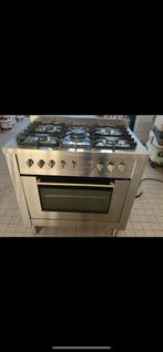 Oven Bosch ( Solitaire) rvs. Maten: 0,90 cm breed., Witgoed en Apparatuur, Ophalen, Gebruikt, 60 cm of meer, Gas