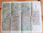 Kaart Zwitserland 1930 , Alpenposten, Boeken, Atlassen en Landkaarten, Ophalen of Verzenden, Zo goed als nieuw, 1800 tot 2000