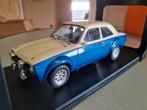 1:18 Ford Escort MK I RS 1600 uit 1974 IXO Models, Hobby en Vrije tijd, Modelauto's | 1:18, Ophalen of Verzenden, Nieuw, Auto