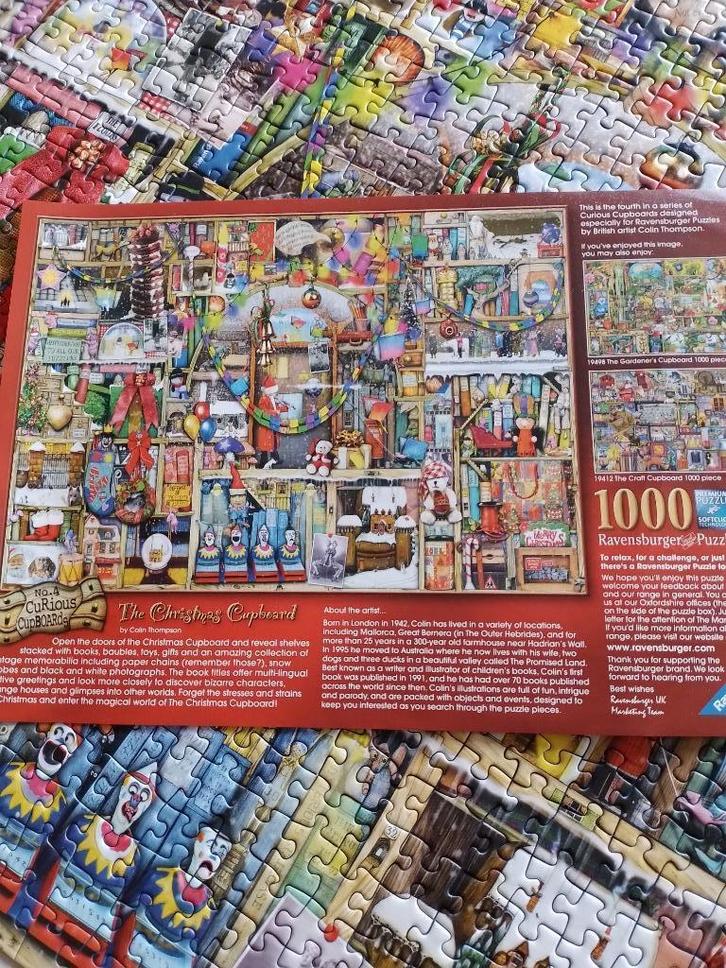 Puzzel Colin Thompson, Hobby en Vrije tijd, Denksport en Puzzels, Gebruikt, Legpuzzel, 500 t/m 1500 stukjes, Ophalen of Verzenden