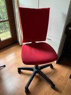 IKEA bureaustoel verstelbaar rood, Gebruikt, Bureaustoel, Ophalen, Rood