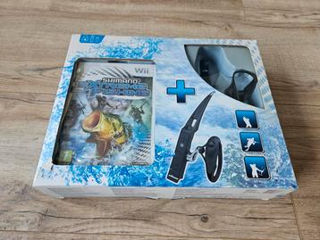 Nintendo Wii Visspel - Shimano Extreme Fishing Boxset