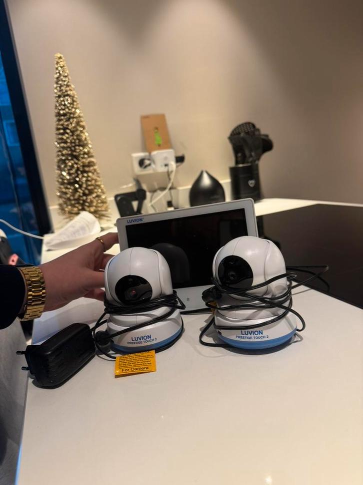 Luvion Prestige Touch 2 babyfoon, Computers en Software, Pc speakers, Zo goed als nieuw, Ophalen