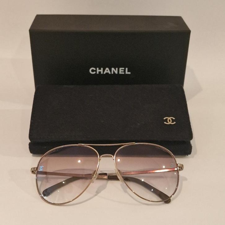 Chanel Gold/Beige Gradient 4189 -T-Q | Nette Staat, Sieraden, Tassen en Uiterlijk, Zonnebrillen en Brillen | Dames, Gebruikt