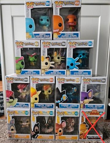 Funko Pop - Pokemon en Disney beschikbaar voor biedingen