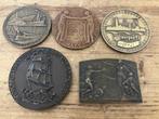 penningen, Postzegels en Munten, Penningen en Medailles, Ophalen of Verzenden, Brons, Buitenland