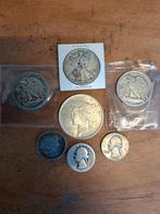 Lotje zilveren munten Verenigde Staten van Amerika, Postzegels en Munten, Munten | Amerika, Ophalen of Verzenden, Noord-Amerika