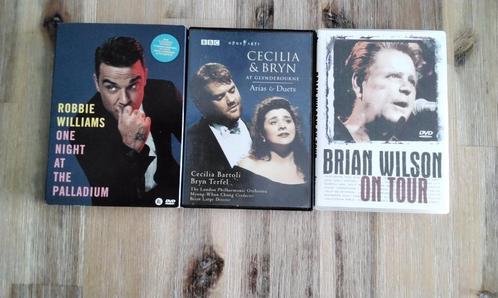 3 verschillende muziekdvd's, Cd's en Dvd's, Dvd's | Muziek en Concerten, Gebruikt, Muziek en Concerten, Alle leeftijden, Ophalen of Verzenden