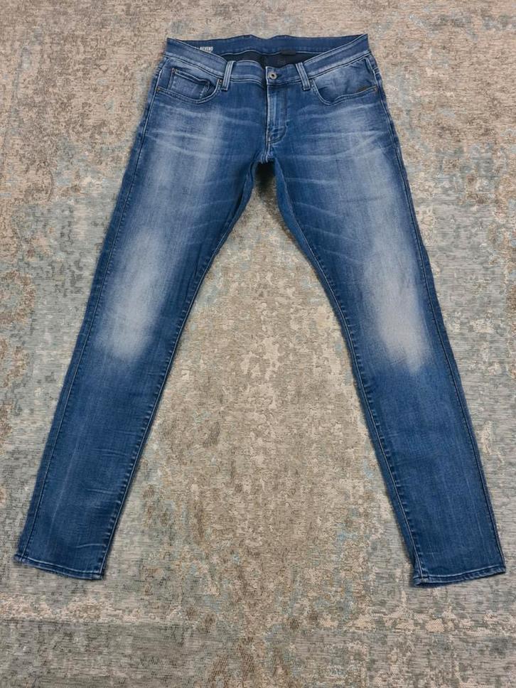 G-Star D-Staq 3D Super Slim W35 L36 STRETCH Bronno3536, Kleding | Heren, Spijkerbroeken en Jeans, Zo goed als nieuw, W36 - W38 (confectie 52/54)