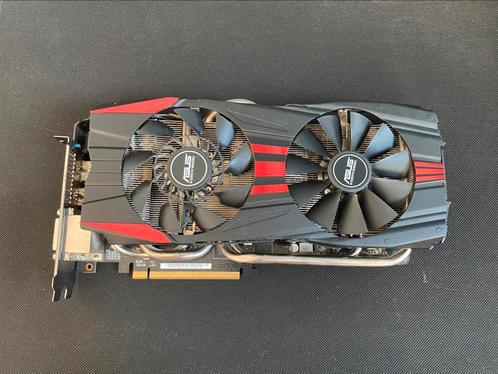 ASUS R9 280X 3GB DirectCU II TOP – Werkt perfect, Computers en Software, Videokaarten, Zo goed als nieuw, AMD, PCI-Express 3.0