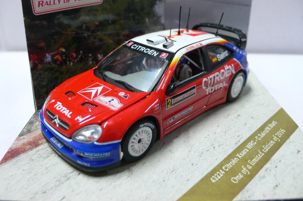 citroen xsara wrc SAINZ rally turkije 2005-vitesse #43224, Verzenden, Nieuw, Auto, Overige merken