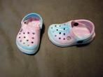 Crocs / Frogs maat 20 roze, blauw en wit, Crocs, Meisje, Overige typen, Ophalen of Verzenden