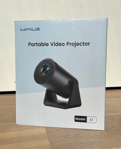 Nieuw! Wimius Mini Beamer - 1080p | Android | 300 ansi, Audio, Tv en Foto, Beamers, Nieuw, LED, Full HD (1080), Ophalen of Verzenden