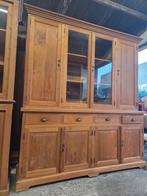 Prachtige buffetkast  / vitrinekast  / wandkast, Ophalen, 200 cm of meer, Glas, 150 tot 200 cm