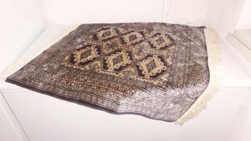 Perzisch kleedje blauw beige, prachtig geknoopt smyrna beschikbaar voor biedingen