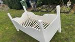 bed - landelijk 210 lang * 96 breed * 117 hoog, 85 tot 100 cm, Verzenden, Zo goed als nieuw, Lattenbodem