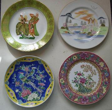 4x decoratieve sierborden / wandborden. € 5,00 per stuk beschikbaar voor biedingen