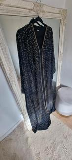 Dubai Abaya - Feestelijke Eye Catcher - S/L, Overige typen, Zwart, Ophalen of Verzenden, Zo goed als nieuw