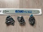 Ozaki zaagblad 40cm + 3 kettingen nieuw, Tuin en Terras, Ophalen of Verzenden, Nieuw, Overige soorten