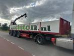 Kwb Steenoplegger stenentrailer + Kennis kraan R 14 + nwe ap, Auto's, Vrachtwagens, Overige brandstoffen, Bedrijf, Aanhangers en Opleggers