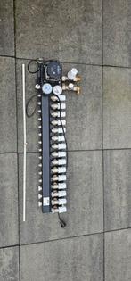 Vloerverwarmings verdeler 15 groeps a label pomp, Gebruikt, Minder dan 30 cm, Overige typen, Ophalen of Verzenden