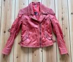 Leren Jas Mauritius (Gipsy) - Rood / Koraal Leer - Medium, Maat 38/40 (M), Ophalen of Verzenden, Zo goed als nieuw, Jasje