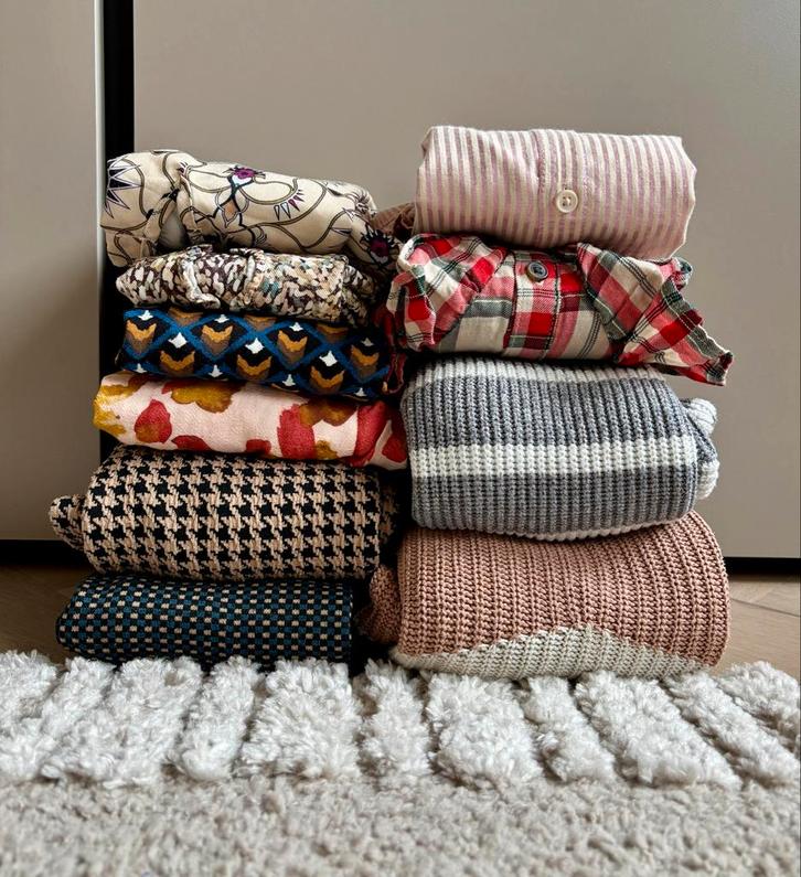 Merktruien Set - 10 stuks! Maat 122-128, Kinderen en Baby's, Kinderkleding | Maat 122, Zo goed als nieuw, Jongen of Meisje, Trui of Vest