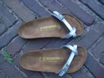 GRATIS VERZENDEN LUXE ZILVEREN PIAZZA BIRKENSTOCKS MT 38, Slippers, Overige kleuren, Verzenden, Nieuw