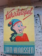 Jan klaassen kwartetspel 1949, Ophalen of Verzenden, Gebruikt, Kwartet(ten)