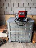 IBC dieseltank 1000 liter met Piusi en Cimtek filter, Watersport en Boten, Ophalen, Zo goed als nieuw
