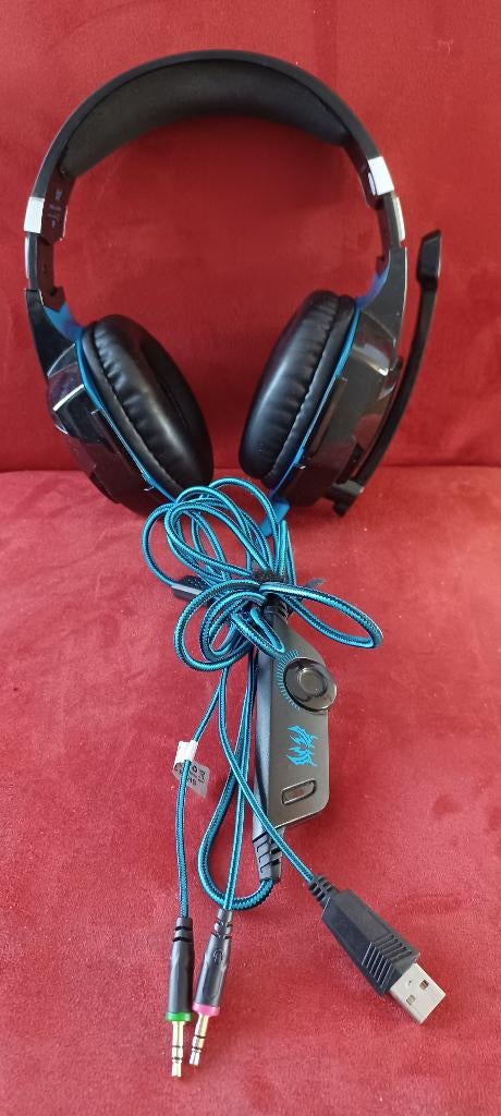 Gaming headset Kotion Each, Kotion Each, Gebruikt, Mute-functie, Ophalen of Verzenden