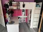 Ikea bed incl bureau en kast zonder accessoires, Huis en Inrichting, Slaapkamer | Bedden, Ophalen