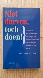 S. Jeffers - Niet durven, toch doen!, Boeken, Ophalen of Verzenden, Zo goed als nieuw, S. Jeffers
