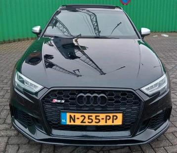 Audi RS3 2018 Keyless BLACK & BLACK RS Schaalstoelen ACC B&O beschikbaar voor biedingen