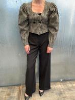 Sage and ivy 36 jasje blazer dodo €570 zwart wit goud, Ophalen of Verzenden, Zo goed als nieuw, Maat 36 (S), Zwart