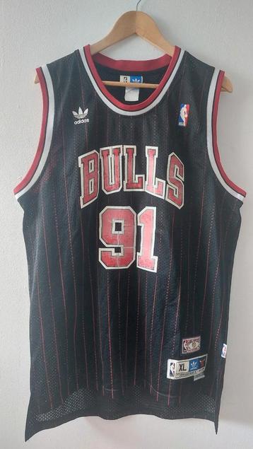 Vintage Adidas Dennis Rodman Chicago Bulls NBA jersey  beschikbaar voor biedingen