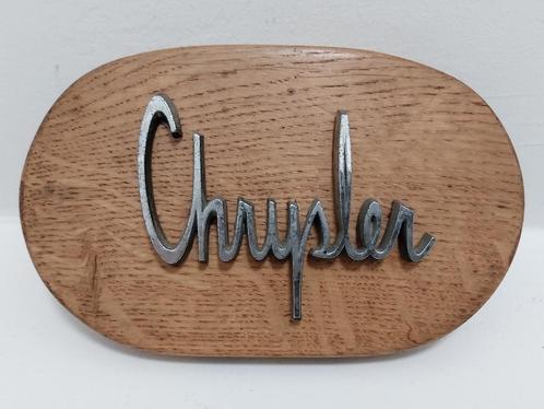 Chrysler embleem / Chrysler Oldtimer logo, Auto-onderdelen, Overige Auto-onderdelen, Chrysler, Gebruikt, Ophalen of Verzenden