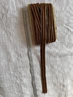 Grote rol Goud bruine fournituren band koord, kant, Ophalen of Verzenden, Nieuw, Kant