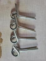 Schommelhaak / Krulhaak H gegalvaniseerd, Ophalen of Verzenden, Nieuw, IJzer, Overige typen