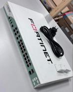 Fortinet Fortigate FG 100D 100-D als nieuw + voeding switch, Computers en Software, Netwerk switches, Ophalen of Verzenden, A