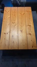 Salontafel hout pallettafel, Huis en Inrichting, 50 tot 100 cm, Minder dan 50 cm, 100 tot 150 cm, Gebruikt