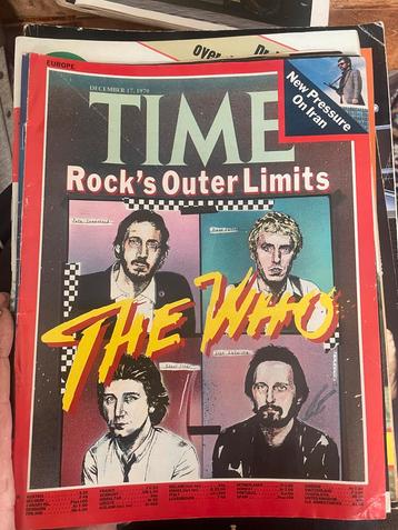 Time Magazine - The Who, 1979 beschikbaar voor biedingen