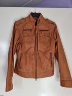 Leren jack dames maat 38, Kleding | Dames, Jassen | Zomer, Ophalen of Verzenden, Gedragen, Maat 38/40 (M), Bruin