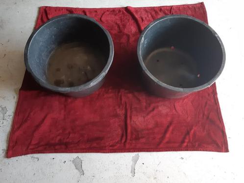 2 HELE GROTE BLOEMBAKKEN NU SAMEN 14.95 EURO, Tuin en Terras, Bloembakken en Plantenbakken, Zo goed als nieuw, Tuin, Minder dan 60 cm