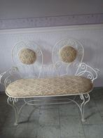 Antieke smeetijzere set, Tuin en Terras, Tuinbanken, Ophalen of Verzenden